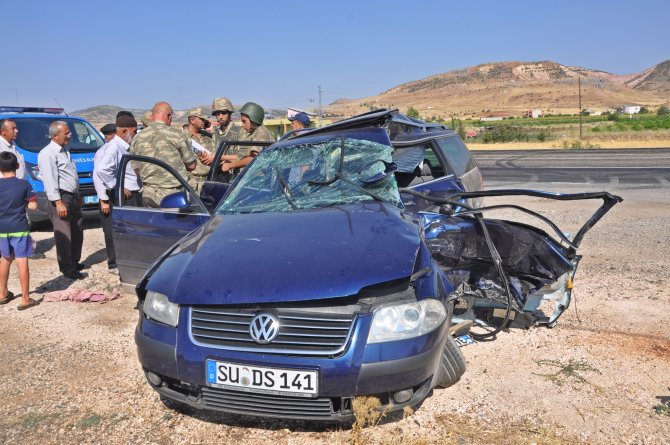 Adıyaman'da trafik kazası: 7 yaralı