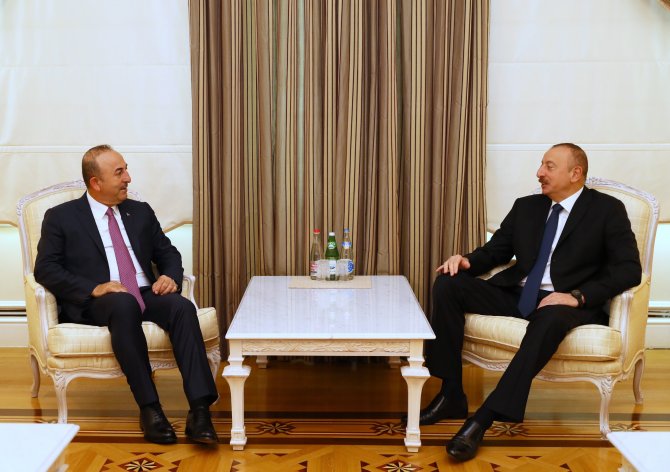 Dışişleri Bakanı Çavuşoğlu Azerbaycan'da