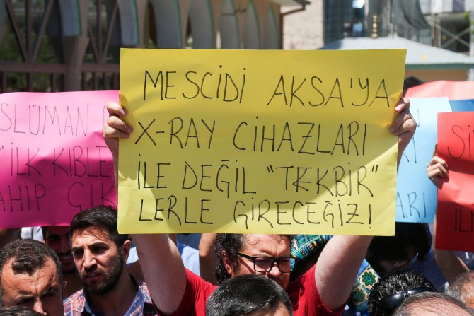 İsrail'in Mescid-i Aksa'ya yönelik ihlallerine tepkiler