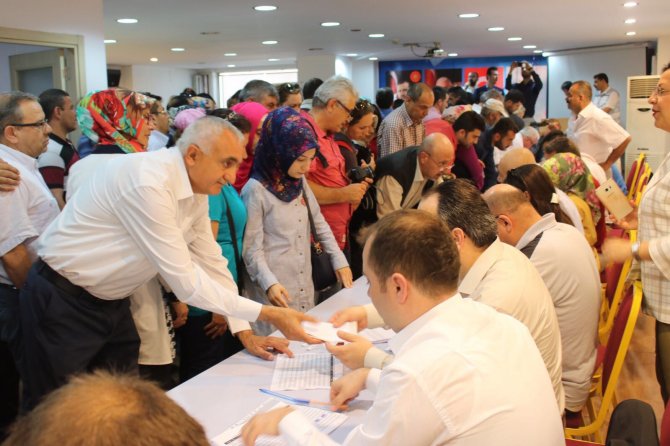 AK Parti Odunpazarı ilçe teşkilatında delege seçimi