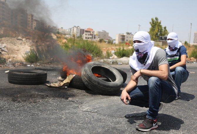 Batı Şeria'daki gösterilere müdahale