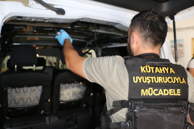 Kütahya'daki uyuşturucu operasyonu