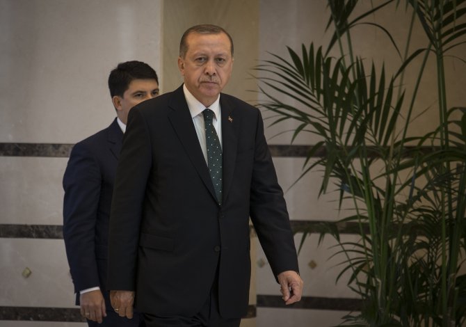 Cumhurbaşkanı Erdoğan'ın kabulü