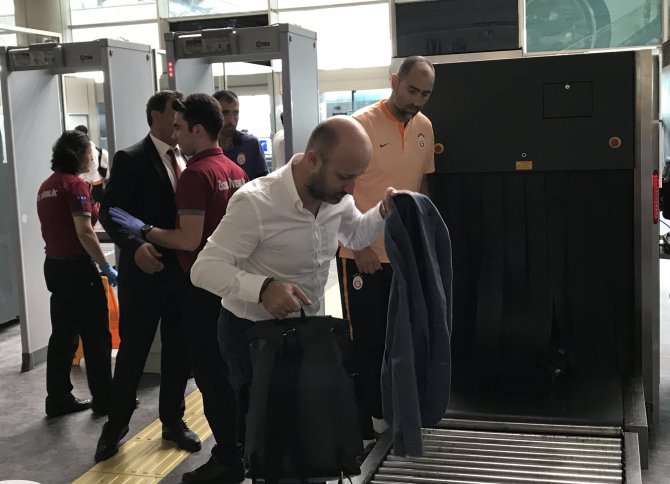 Galatasaray kafilesi Avusturya'ya gitti