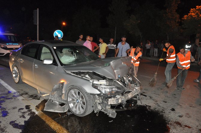 Yozgat'ta trafik kazası: 2 yaralı