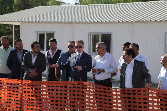 Vali Gül, valilik ek binası inşaatını inceledi