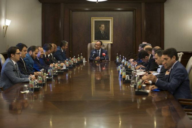 Başbakan Yardımcısı Bozdağ'ın kabulü