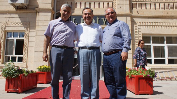 Ege'den Çubuk Belediye Başkanı Acehan'a ziyaret