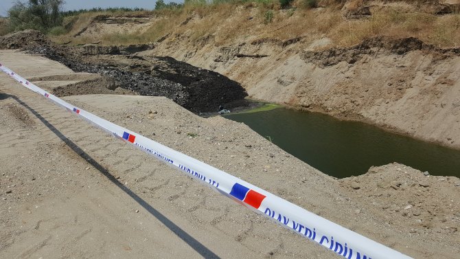 HES inşaat alanına tehlikeli madde atıldığı iddiası