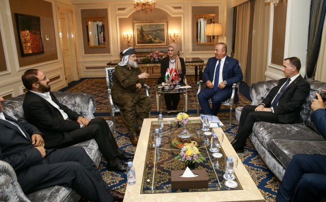 Dışişleri Bakanı Çavuşoğlu Irak'ta