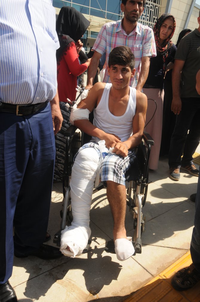 Sakarya'da işçileri taşıyan traktörün devrilmesi