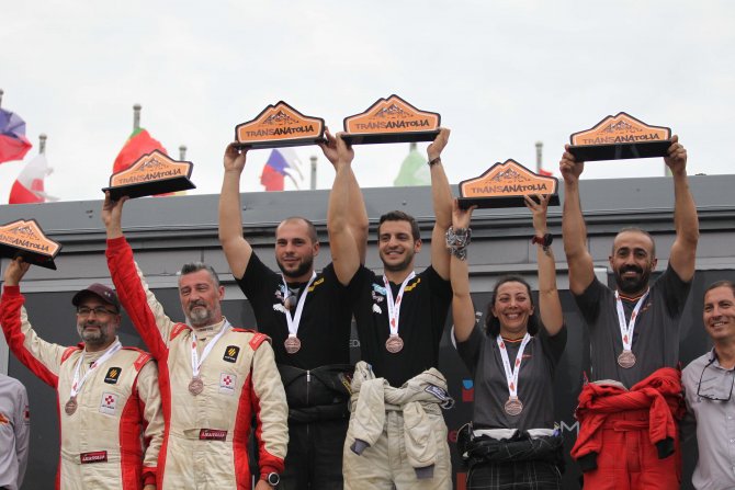 Avrupa'nın en uzun rallisi Transanatolia tamamlandı
