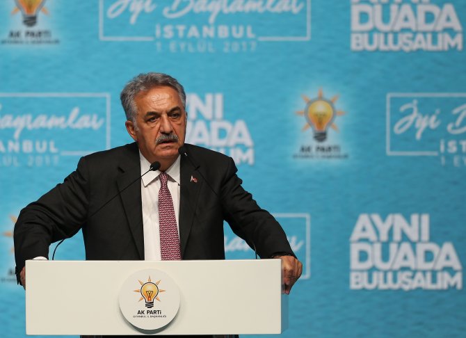 AK Parti İstanbul İl Başkanlığının bayramlaşma töreni