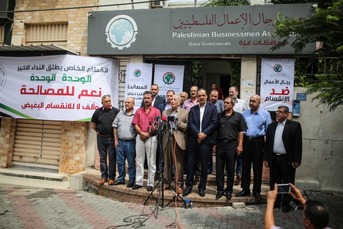 Filistinli gruplar arasındaki siyasi bölünme