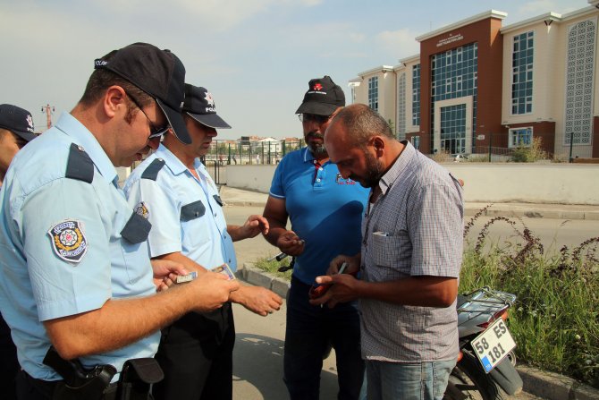 Sivas polisinden denetim
