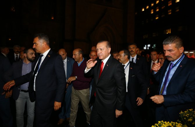 Cumhurbaşkanı Erdoğan ABD'de