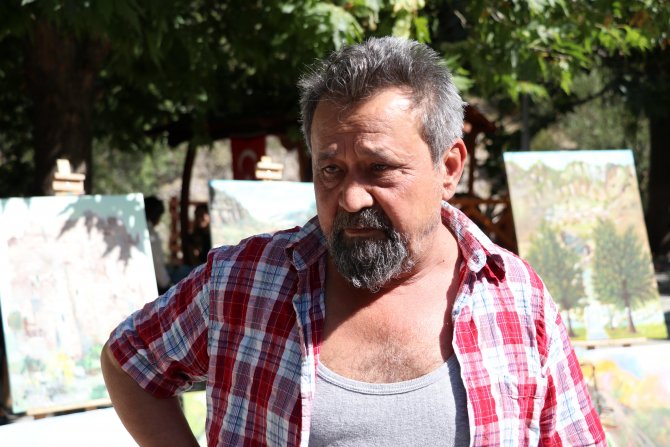 Türk ve Alman ressamlar Bolu'da buluştu