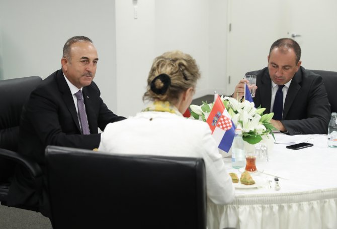 Çavuşoğlu, Bosna Hersek ve Hırvatistanlı mevkidaşlarıyla görüştü