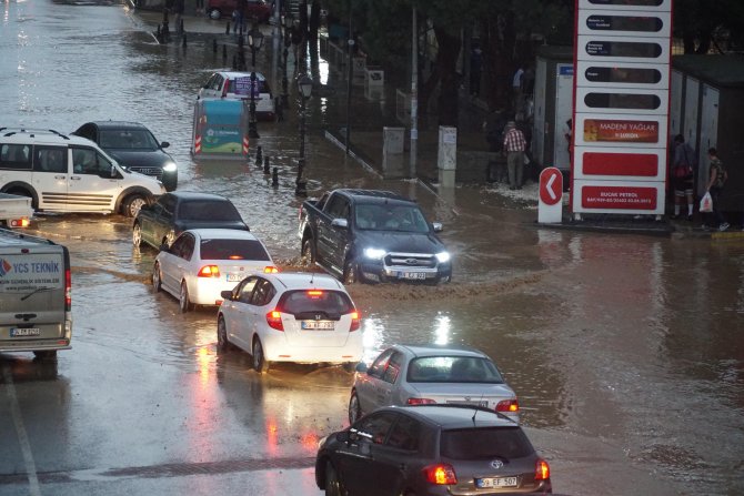 Tekirdağ'daki sağanak