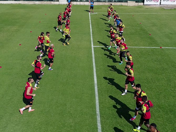 Göztepe'de Medipol Başakşehir maçı hazırlıkları