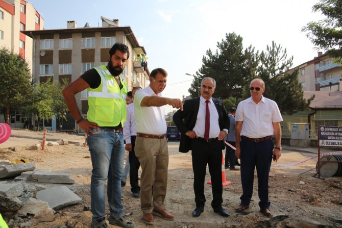 Sivas Belediyesinin alt geçit çalışmaları