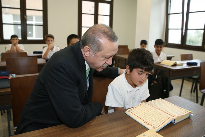 Recep Tayyip Erdoğan Anadolu İmam Hatip Lisesi Açılış Töreni