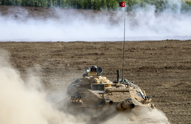 Silopi-Habur bölgesindeki tatbikat 13'üncü gününde