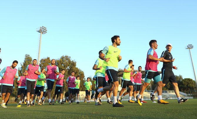 A Milli Futbol Takımı'nın Antalya kampı
