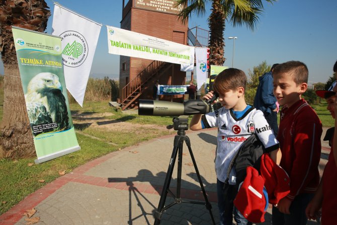 Flamingo görmenin mutluluğunu yaşadılar