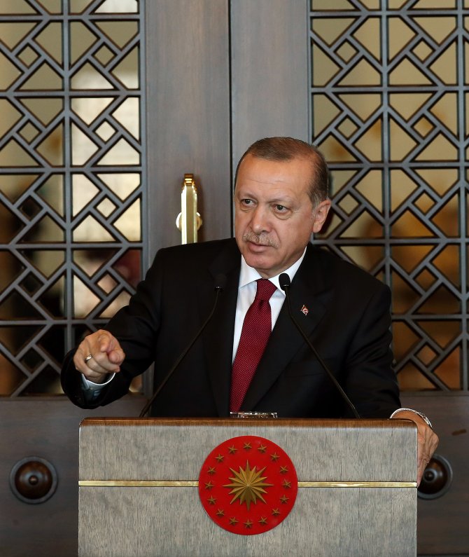 Cumhurbaşkanı Erdoğan, kanaat önderlerine hitap etti