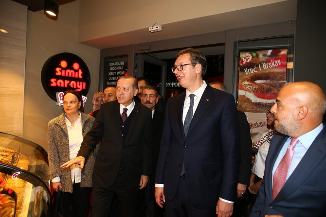 Cumhurbaşkanı Erdoğan Sırbistan'da