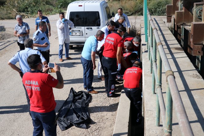GÜNCELLEME - Adana'da sulama kanalında ceset bulundu