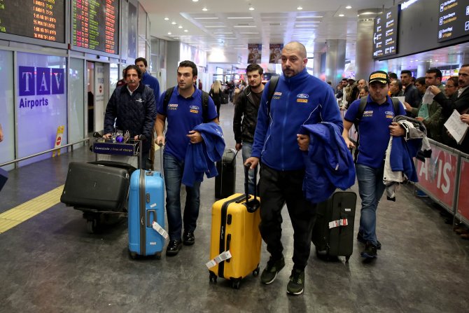 Şampiyon ralliciler İstanbul'da