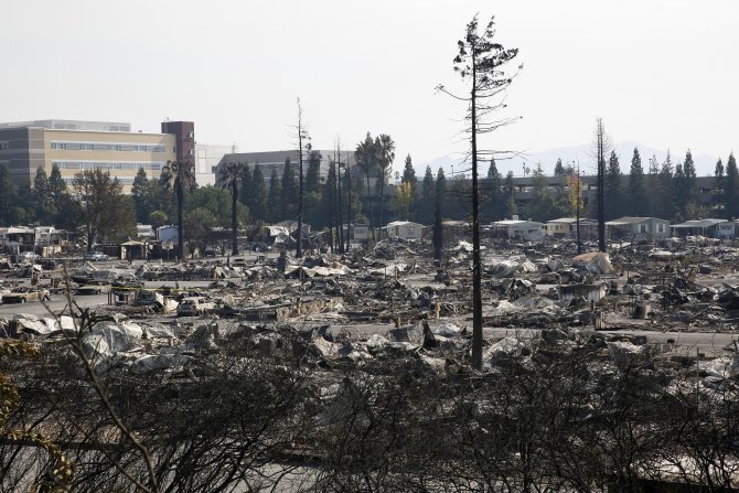 Kaliforniya'daki yangında ölü sayısı 31'e yükseldi