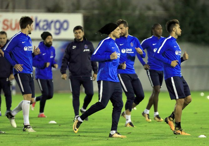 Trabzonspor, Akhisarspor maçının hazırlıklarını tamamladı