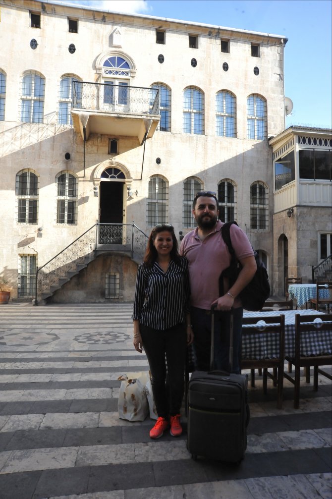 Tarihi Antep evleri turistleri ağırlıyor