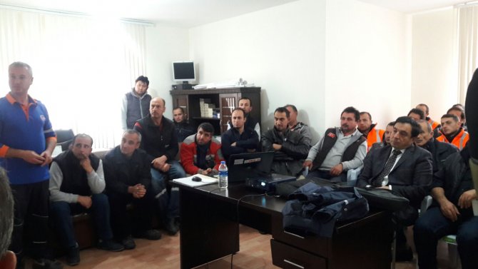 Gölbaşı TOKİ'de apartman görevlilerine afet eğitimi