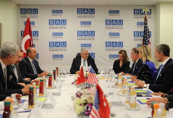 Başbakan Binali Yıldırım ABD'de