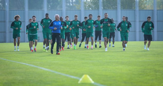 Bursaspor'da Göztepe maçı hazırlıkları