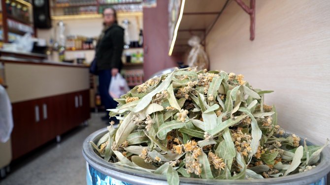 Havalar soğudu ıhlamur satışları arttı