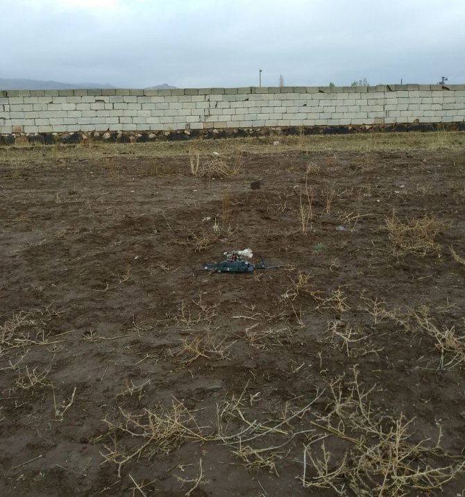 GÜNCELLEME - Ağrı'da PKK'ya ait bomba yüklü 