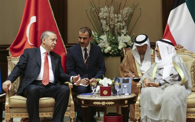 Cumhurbaşkanı Erdoğan Kuveyt'te
