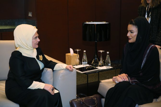 Emine Erdoğan, "Eğitim İçin Dünya İnovasyon Zirvesi"ne katıldı