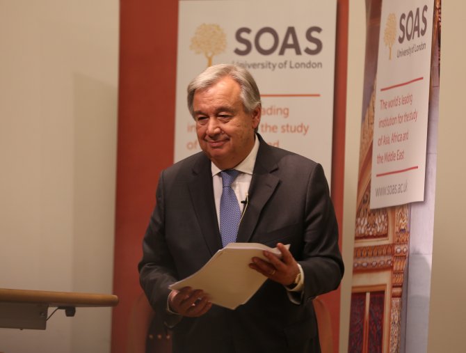 BM Genel Sekreteri Guterres'ten terörle mücadele mesajı