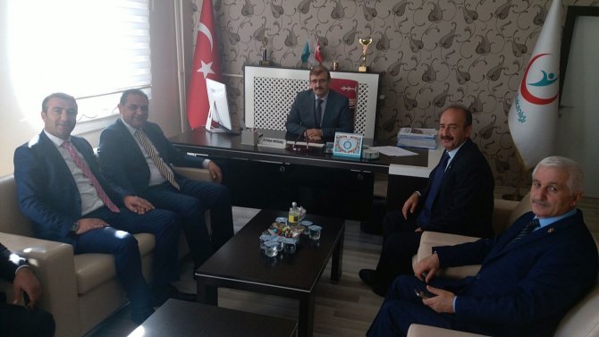 Başkan Çiftçi İl Sağlık Müdürü Moğulkoç'u ziyaret etti