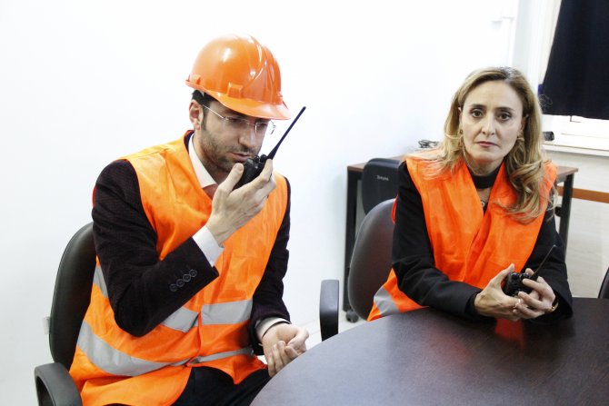 CÜ Hastanesinde yangın tatbikatı yapıldı