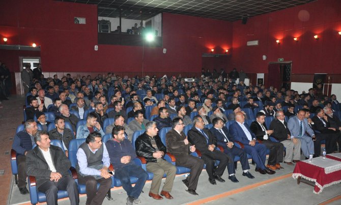 Fatih Erbakan Sorgun’da konferans verdi