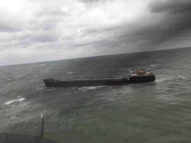 GÜNCELLEME 2 - Bartın açıklarında Rus gemisi sürüklendi