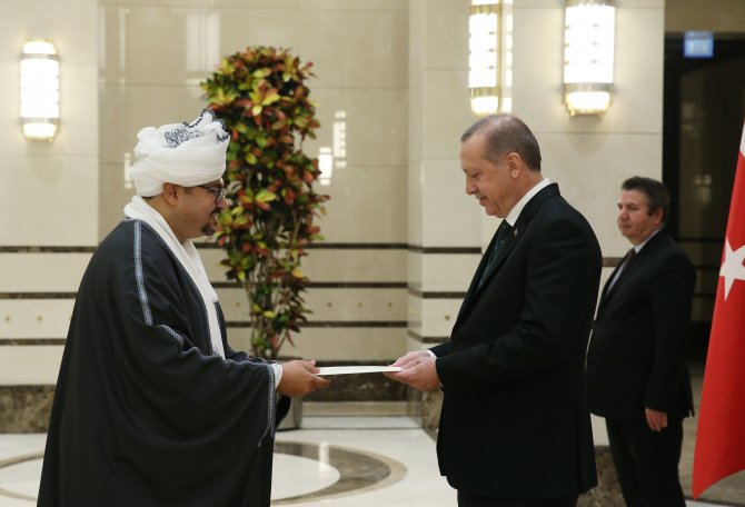 Cumhurbaşkanı Erdoğan'ın kabulü