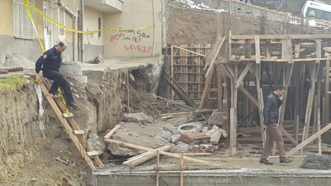 Başkentte göçük: 2 yaralı